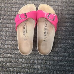 Birkenstocks Madrid Pink Sandals size 35
